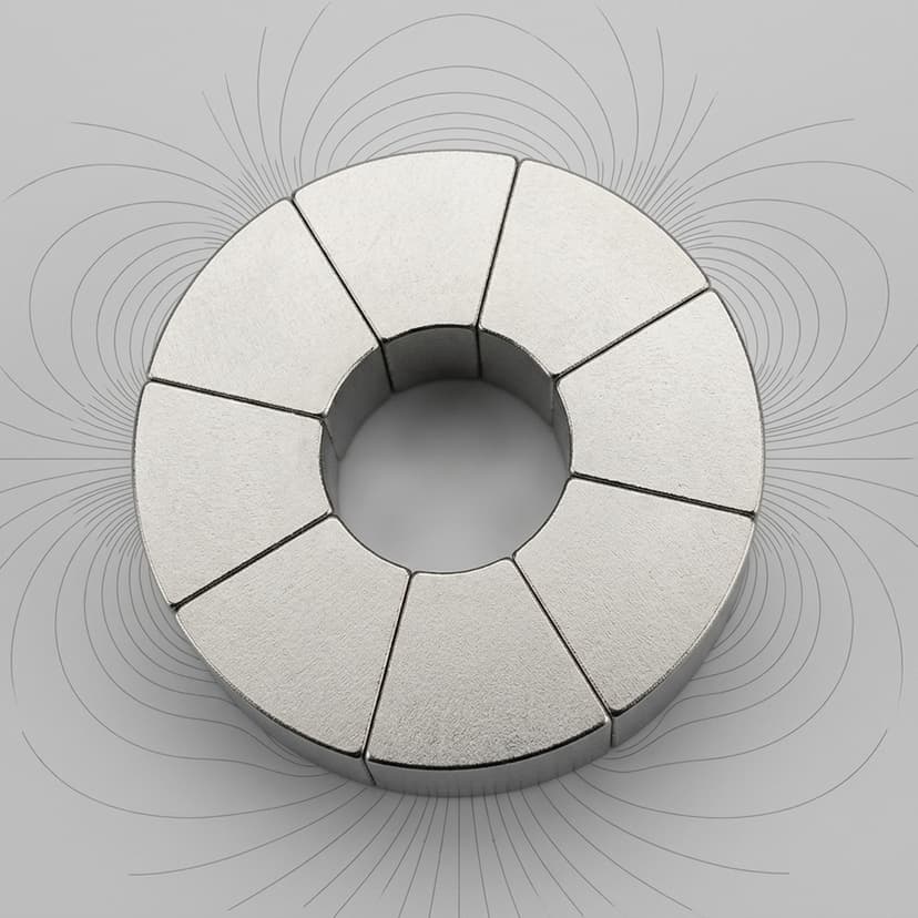 Custom Halbach cylinder magnet
