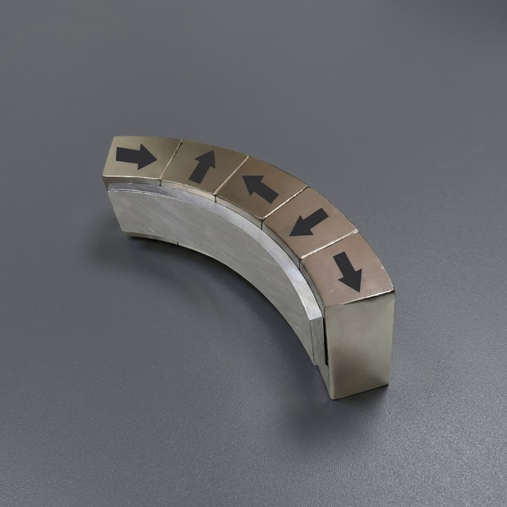 Halbach array flywheel rotor