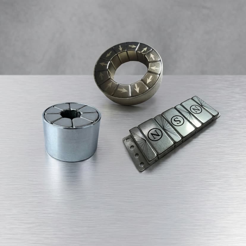 Halbach magnetic levitation array