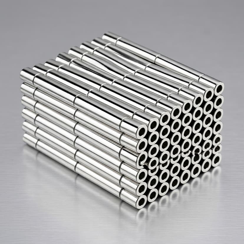 Multi-pole Halbach ring assembly